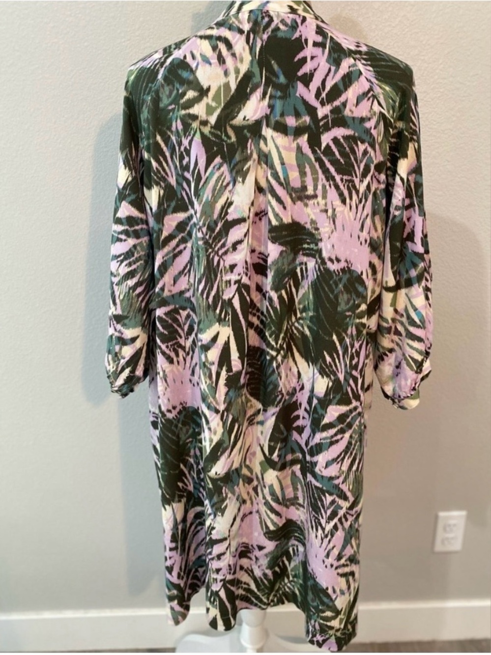 Margaret O’Leary tropical print tunic  dress